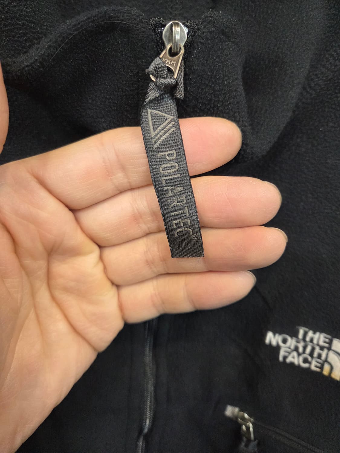 노스페이스 폴라텍 반집업 플리스 긴팔 L 루즈핏  상품이미지4