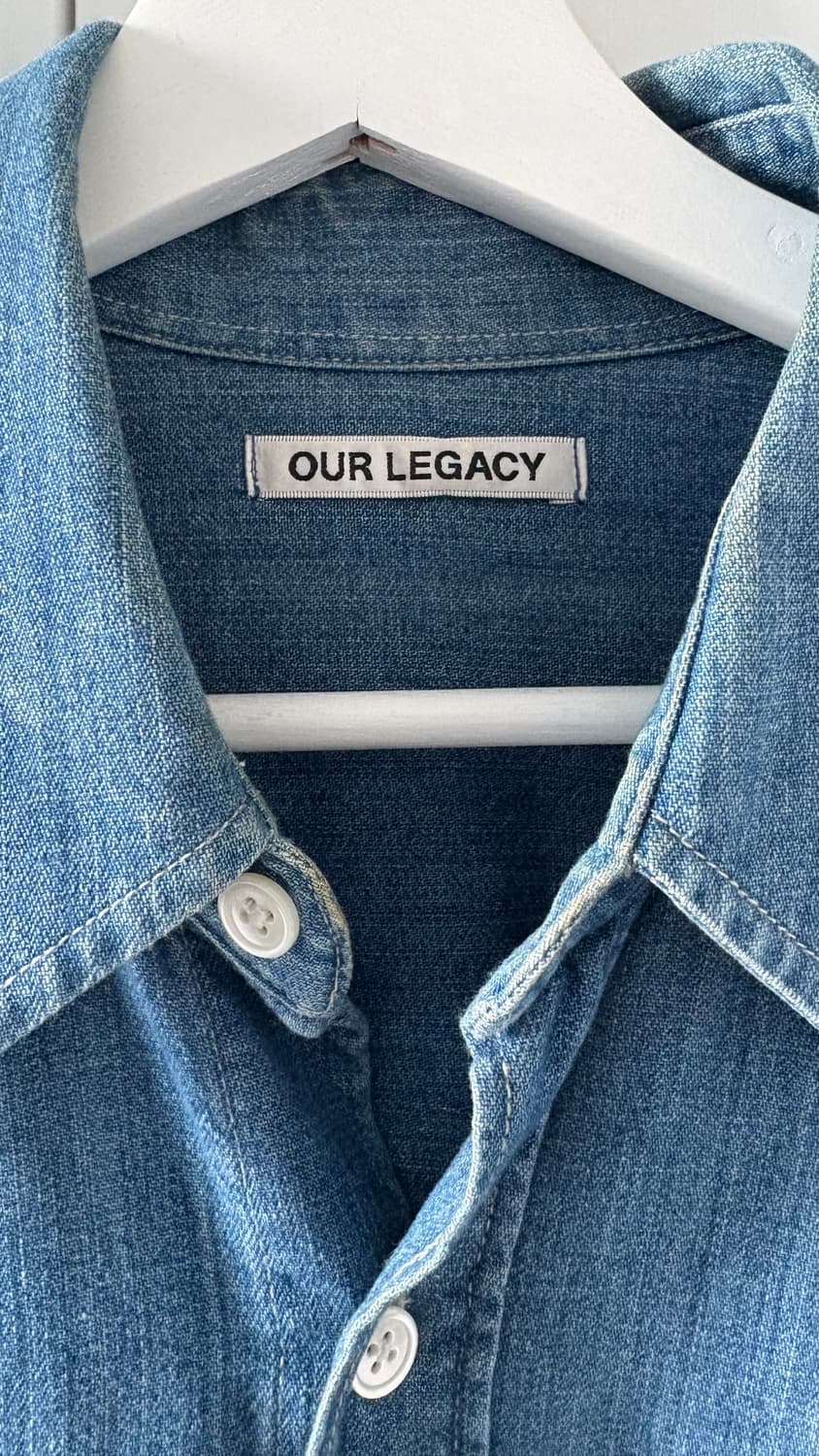 (48) 아워레거시 데님 오버셔츠 상품이미지2