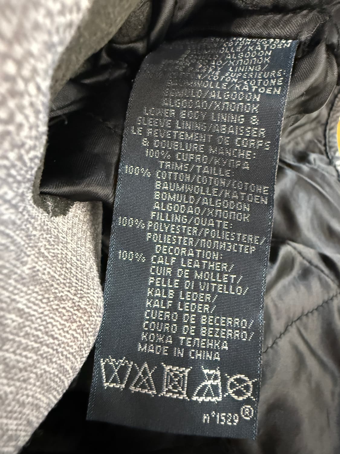 폴로 랄프로렌 블랙와치 오일클로스 자켓 XL 상품이미지6