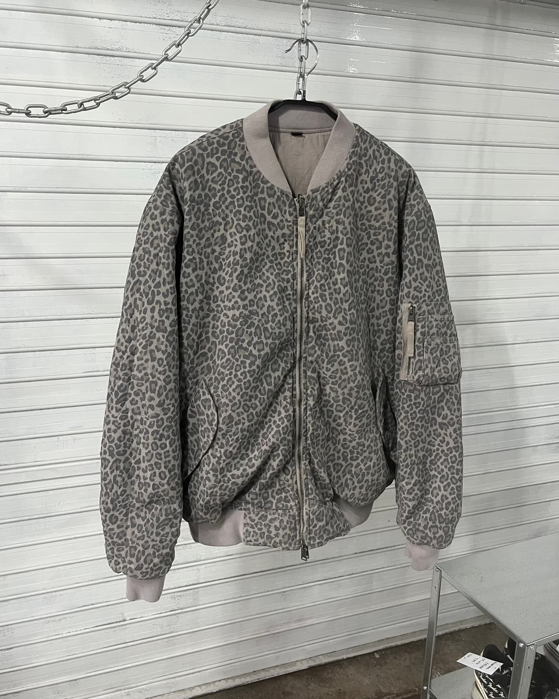All Saints leopard ma-1 bomber jacket 상품이미지2
