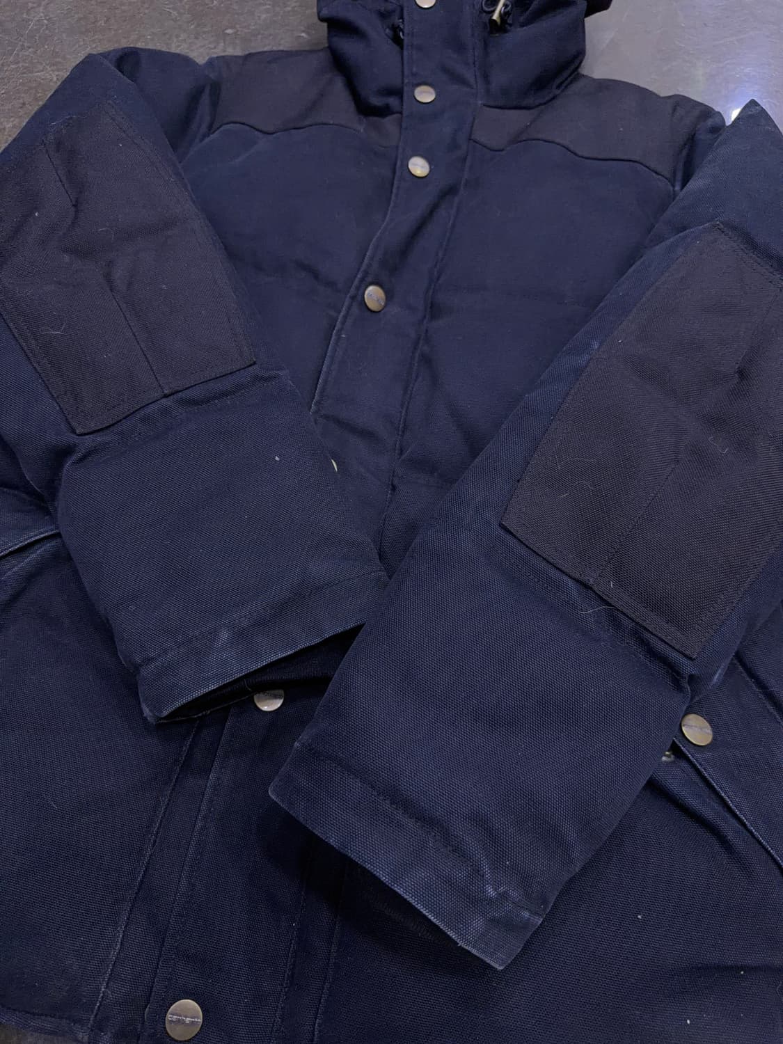 칼하트 더글라스 투웨이 후드 패딩 파카 점퍼 M 상품이미지5