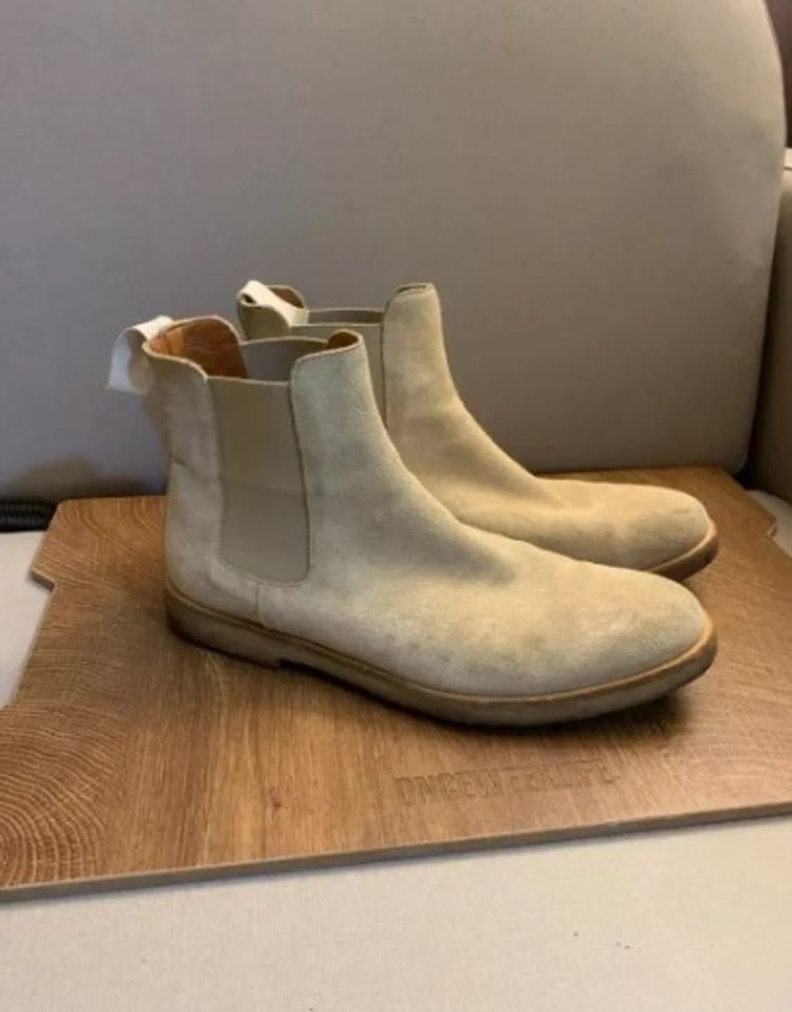 커먼프로젝트 스웨이드 첼시부츠 탄컬러 40 상품이미지3