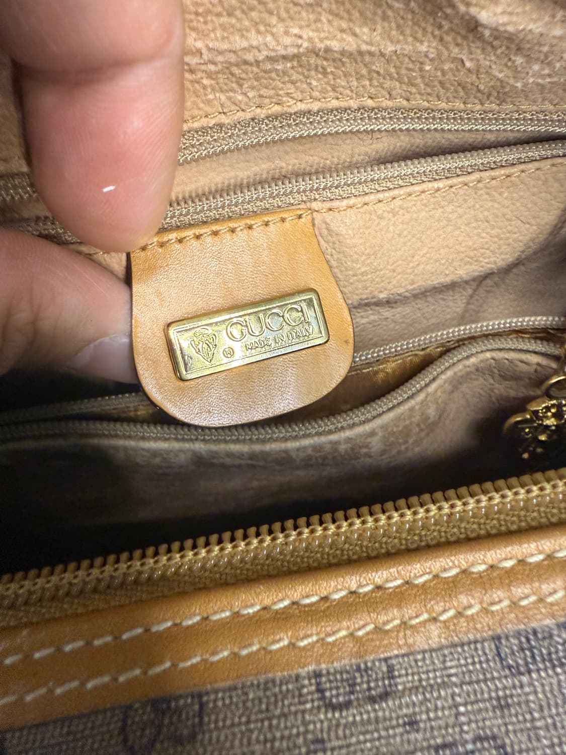 구찌 빈티지GG 패턴 탑 핸들 토트백 상품이미지10