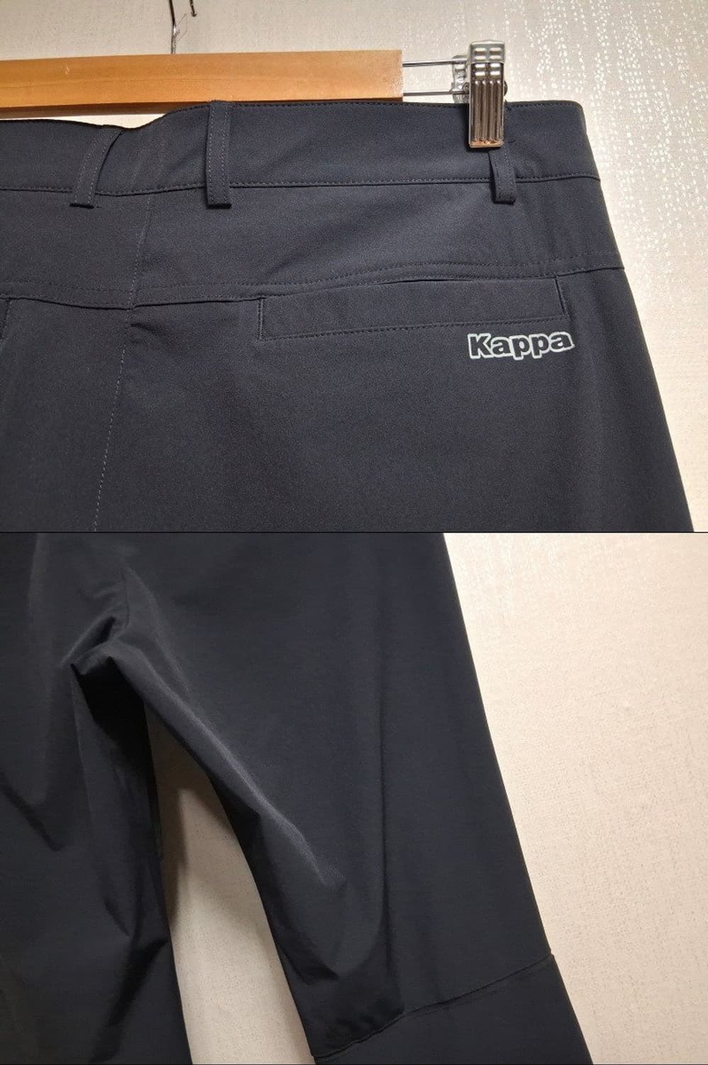 KAPPA 남성 골프팬츠 스판아노락  33인치 블랙

 
 상품이미지5
