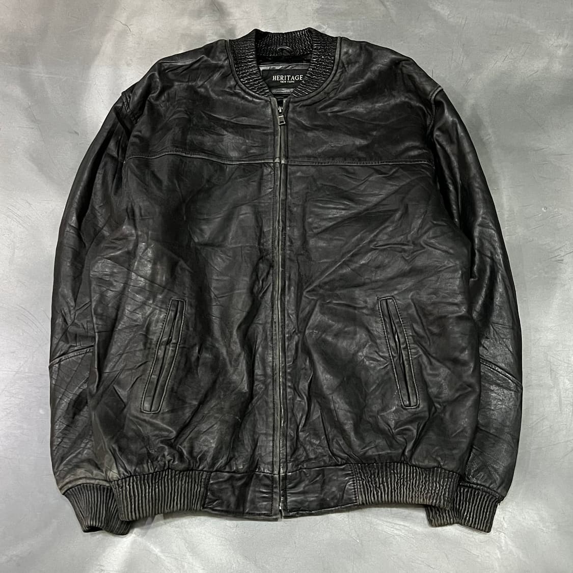  헤리티지 레더 블루종 y14900 상품이미지1