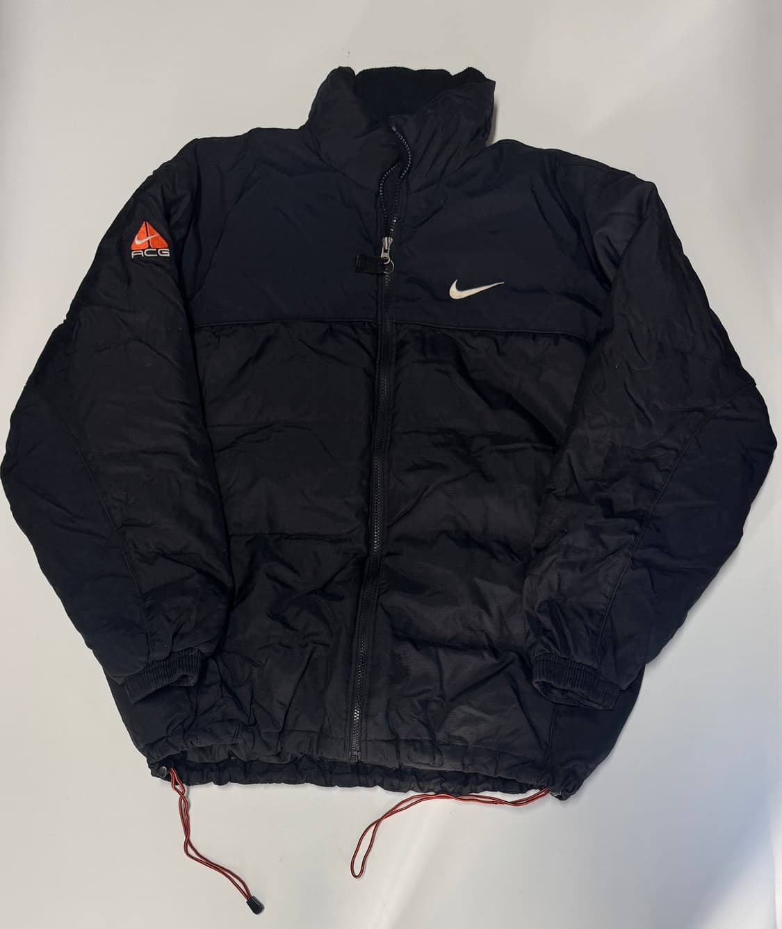 희귀!! 나이키 ACG 올드스쿨 밑단 스트링 패딩 점퍼 XL 상품이미지1