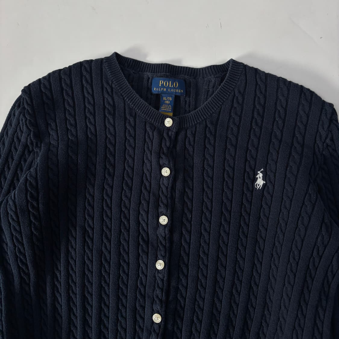 폴로 가디건 상품이미지5