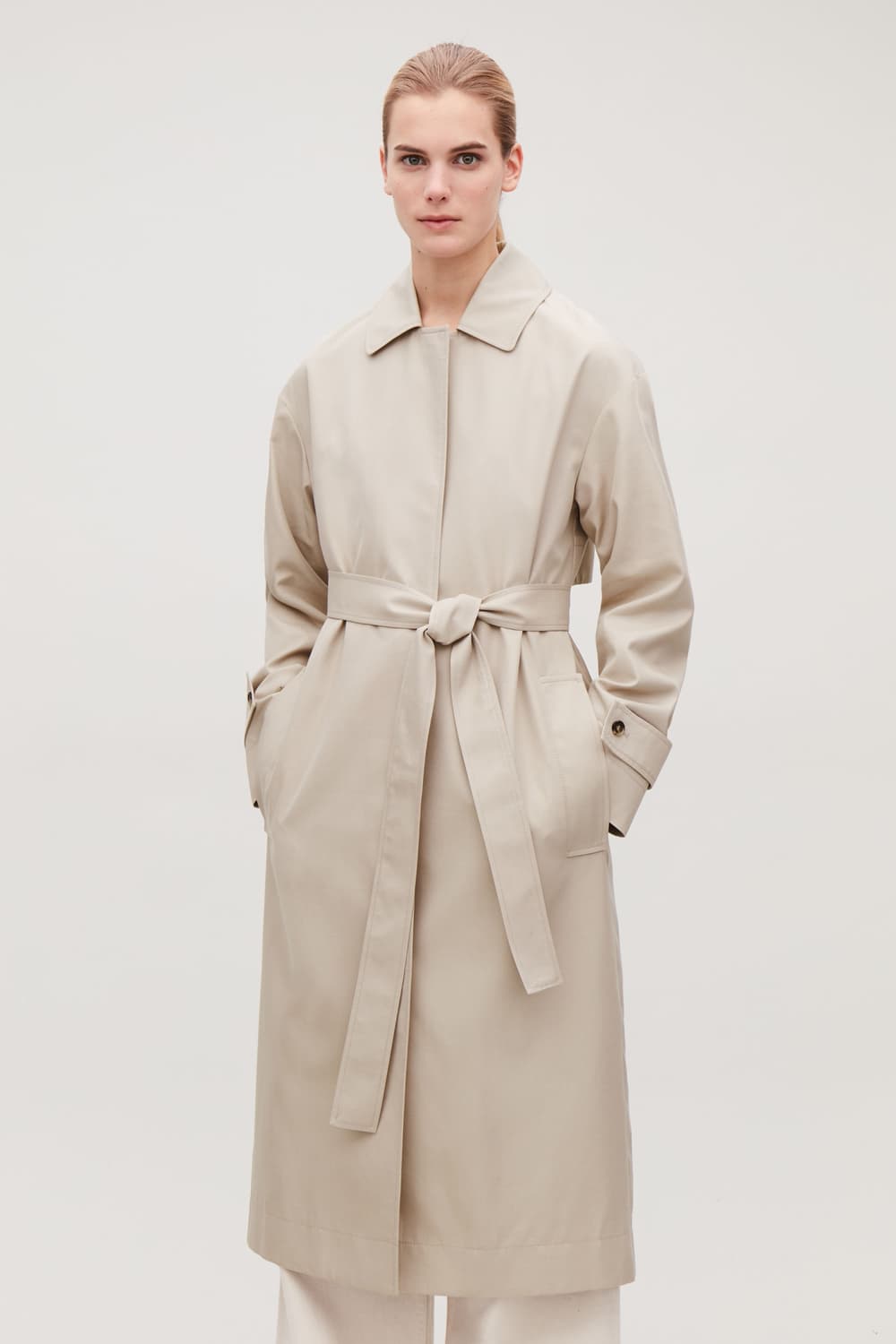 COS 오가닉 트렌치 36 상품이미지1