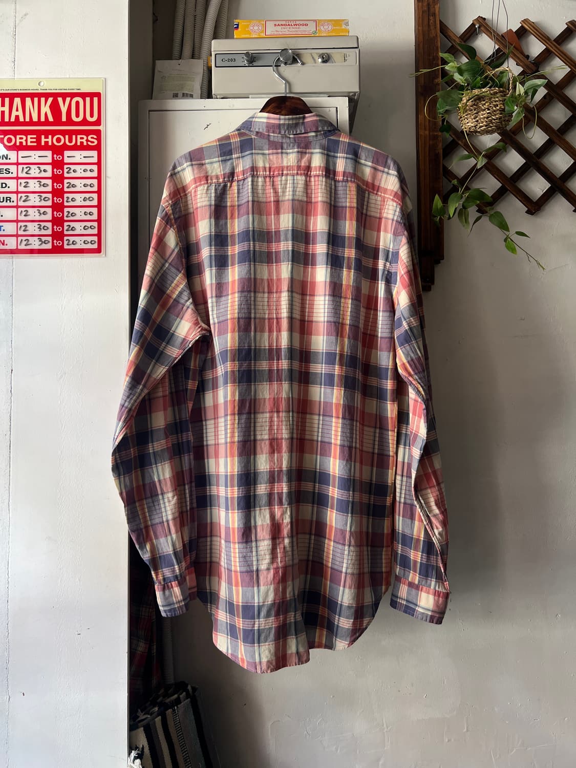 [XL]폴로 랄프로렌 마드라스 체크 셔츠 상품이미지6