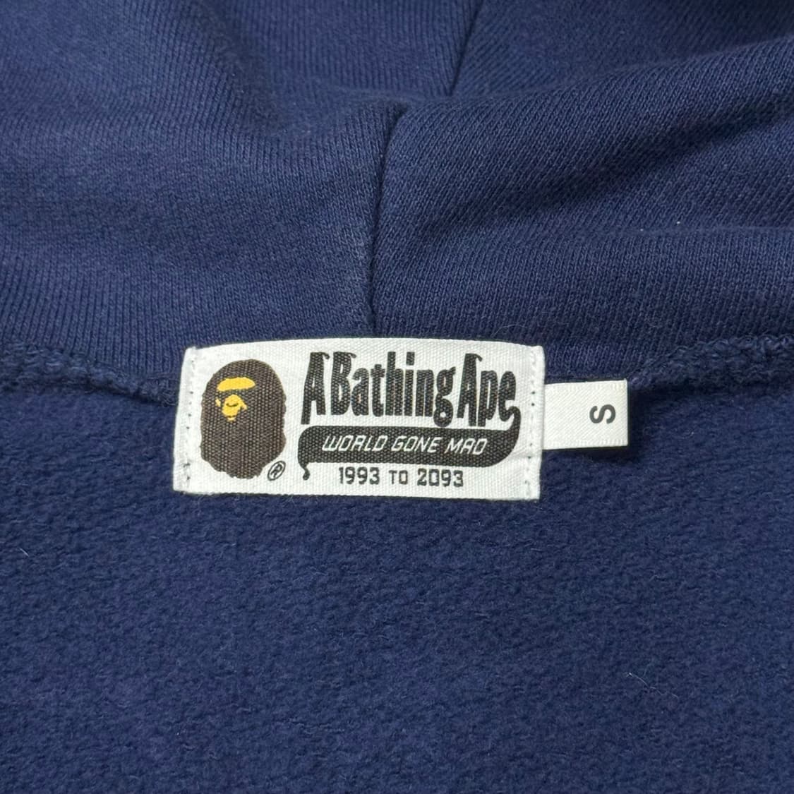 (S) 베이프 컬러 카모 판다 풀집업 후디 네이비 상품이미지7