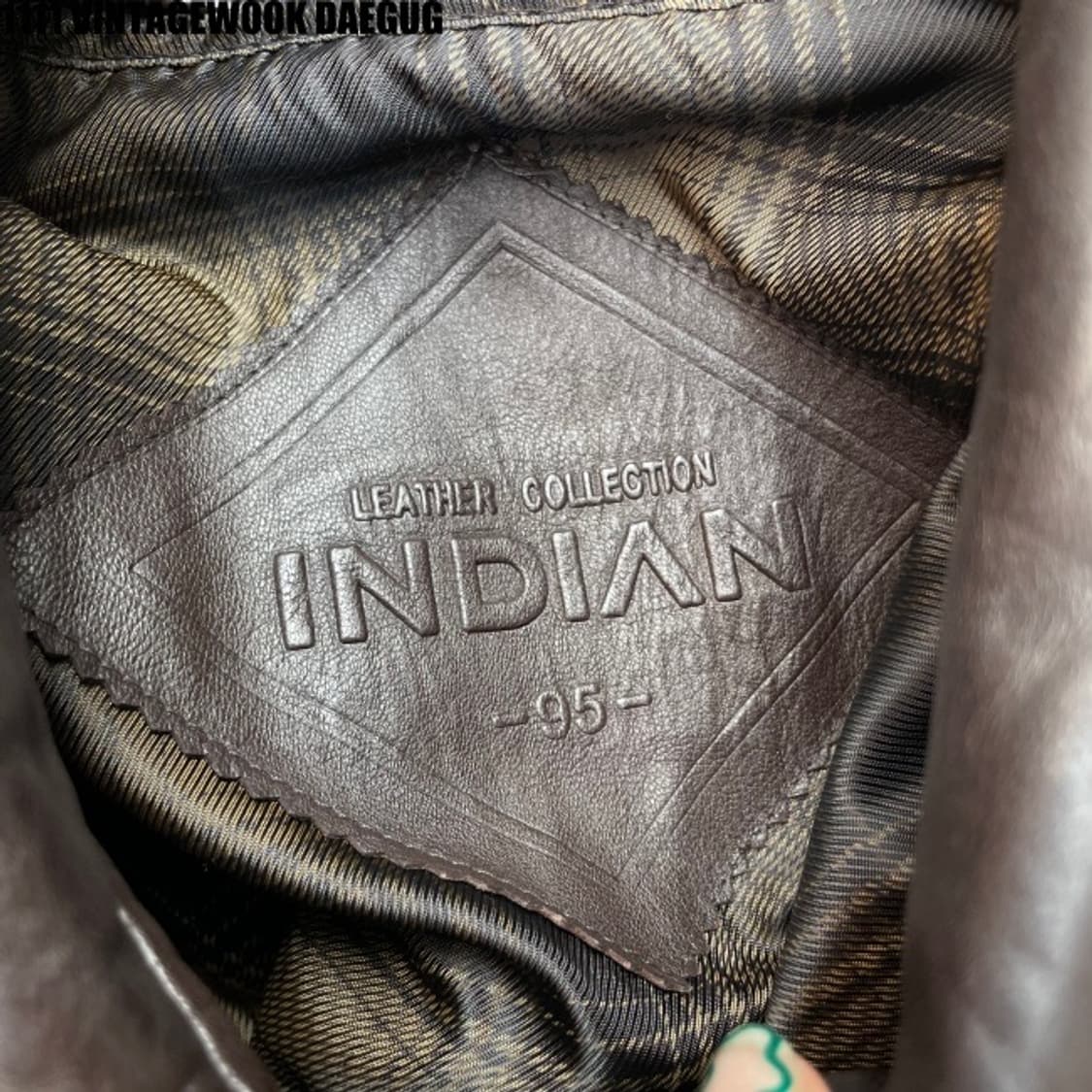 빈티지 레더자켓 100-105 상품이미지3