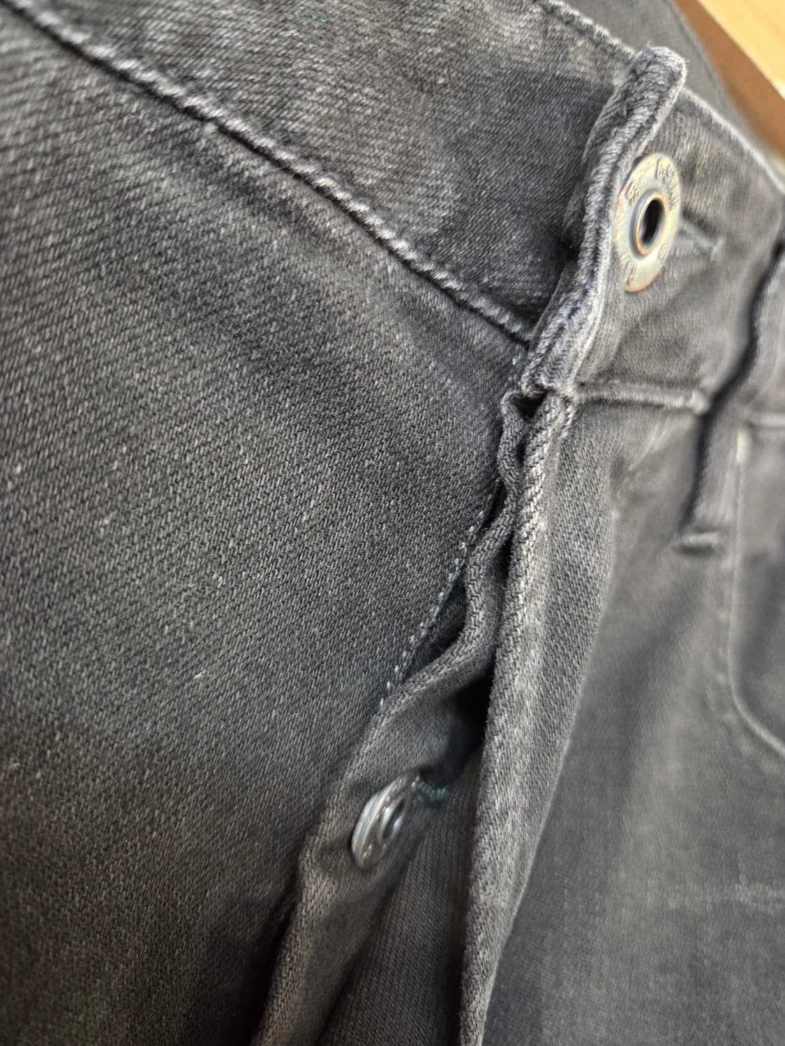 G-Star 블랙 데님 청바지(W33/L32)스판 상품이미지4