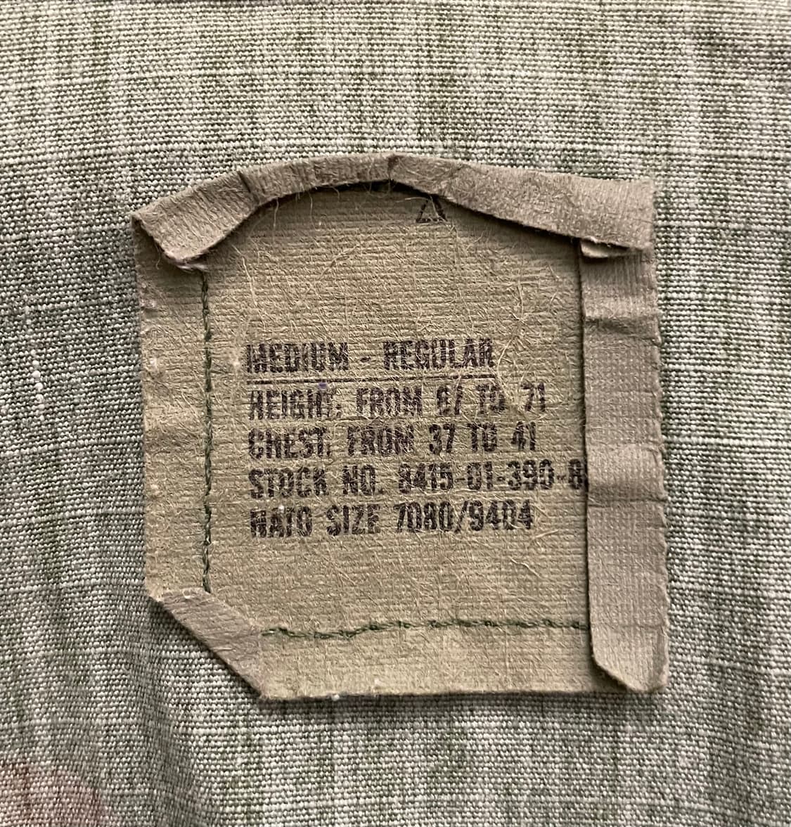 (M/R)90s US army 밀리터리 카모 우드랜드 BDU 셔츠 자켓 상품이미지9