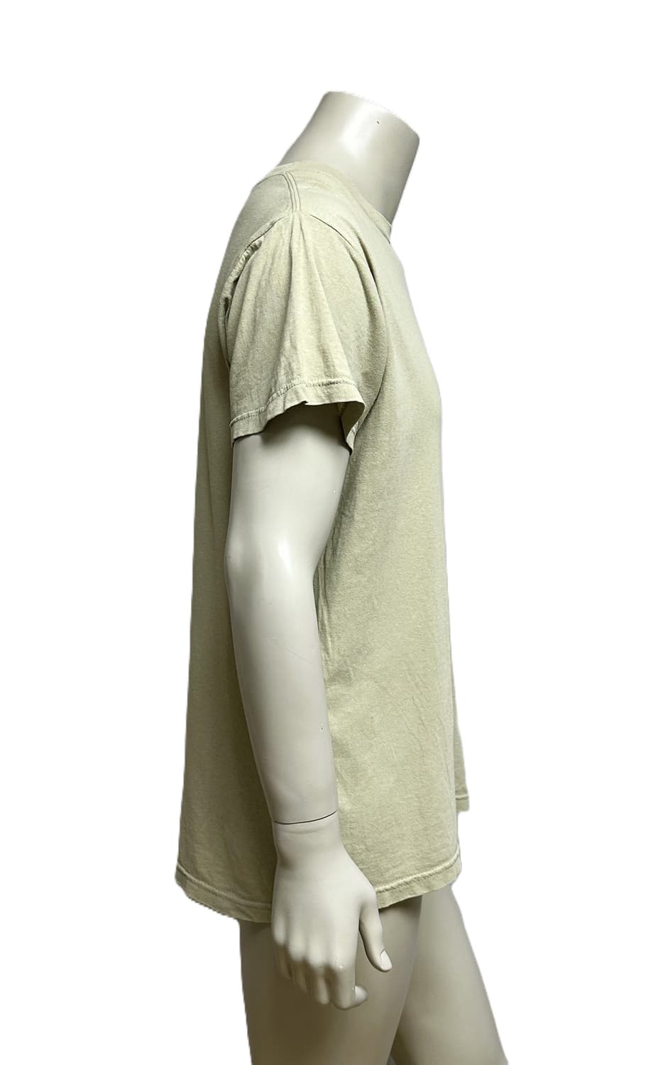 미군 카키색 구형 라운드 반팔 티셔츠 (L) (1) (만원샵) 상품이미지3