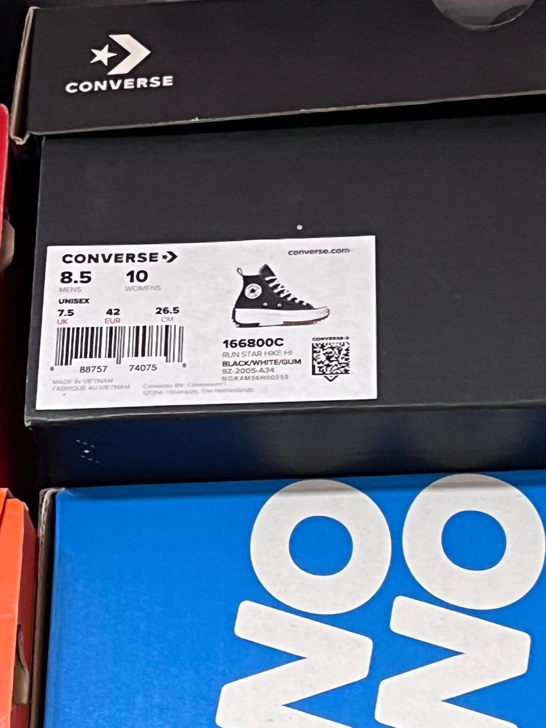 (265) 컨버스 런스타하이크 블랙 상품이미지4