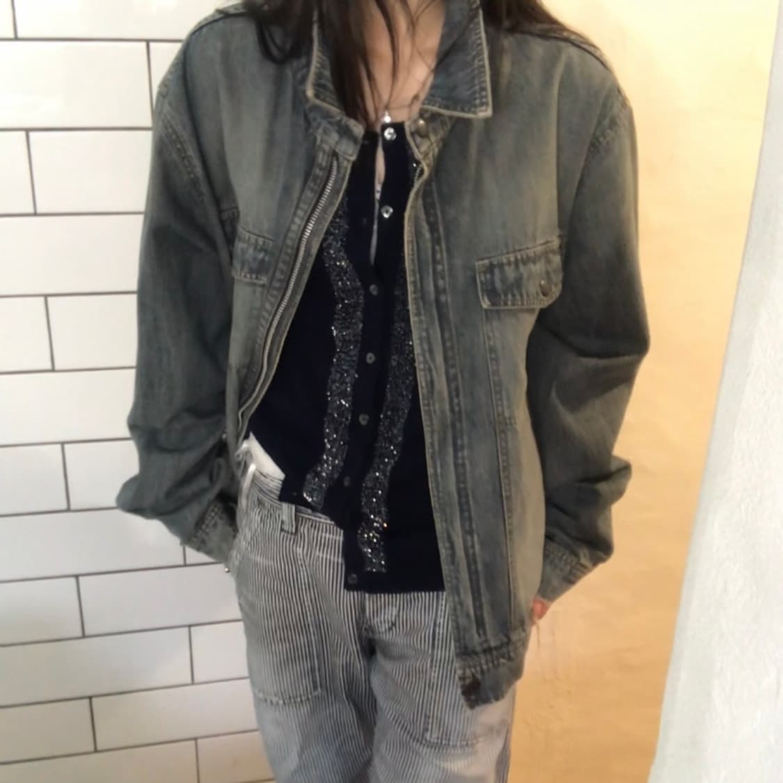 clock house 데님 자켓 / XL 사이즈 상품이미지6