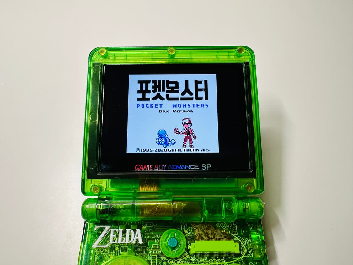 닌텐도 GB 게임보이 포켓몬스터 청/블루 한글판 알팩 판매 (GBA) 상품이미지4