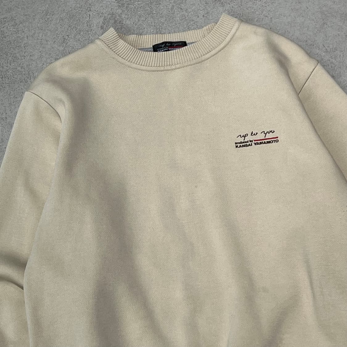 칸사이야마모트 로고 스웻셔츠 s10762 상품이미지3