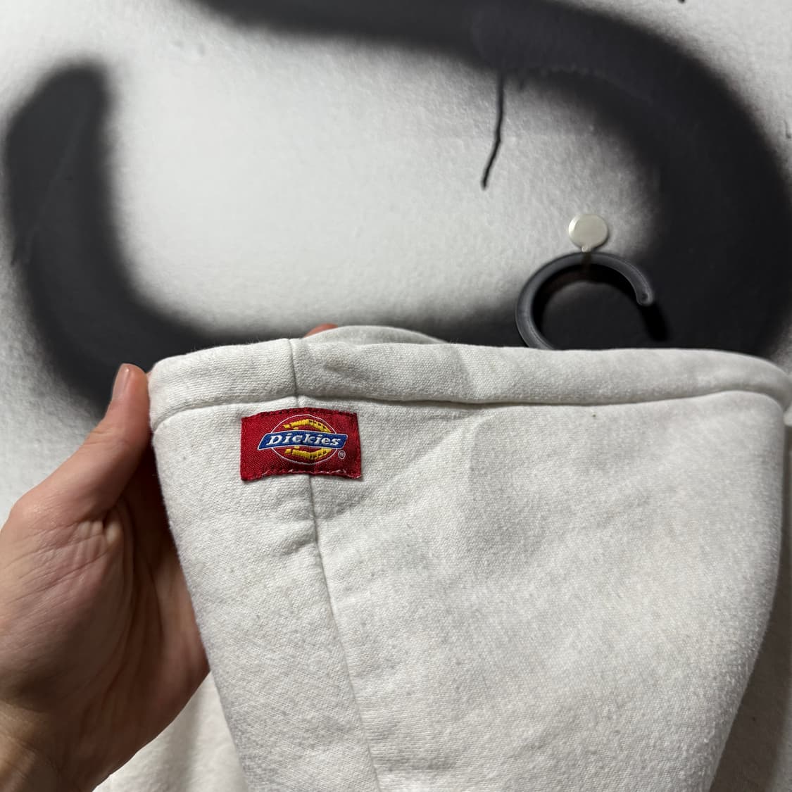 디키즈 아크 로고 쉐르파 집업 후디 헤더 그레이 상품이미지7