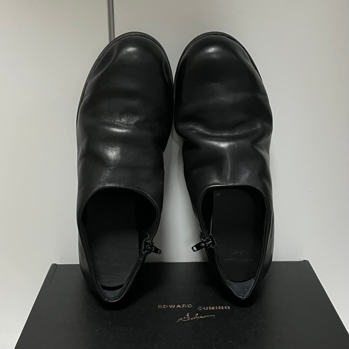 [42,44]에드워드 커밍 25fw 버블 토 더비슈즈/블랙 상품이미지4