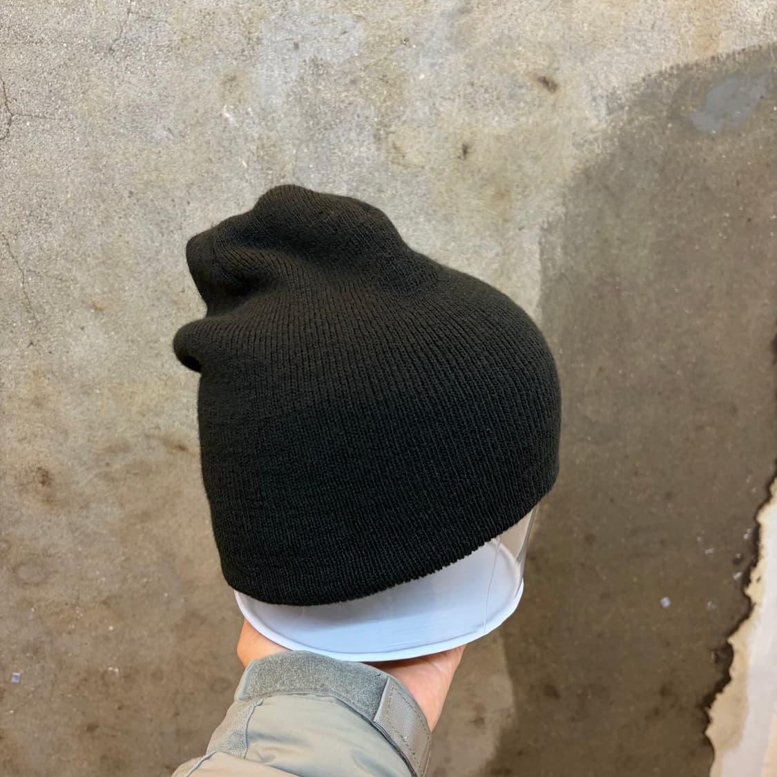 USA 빈티지 무지 니트 비니 상품이미지2