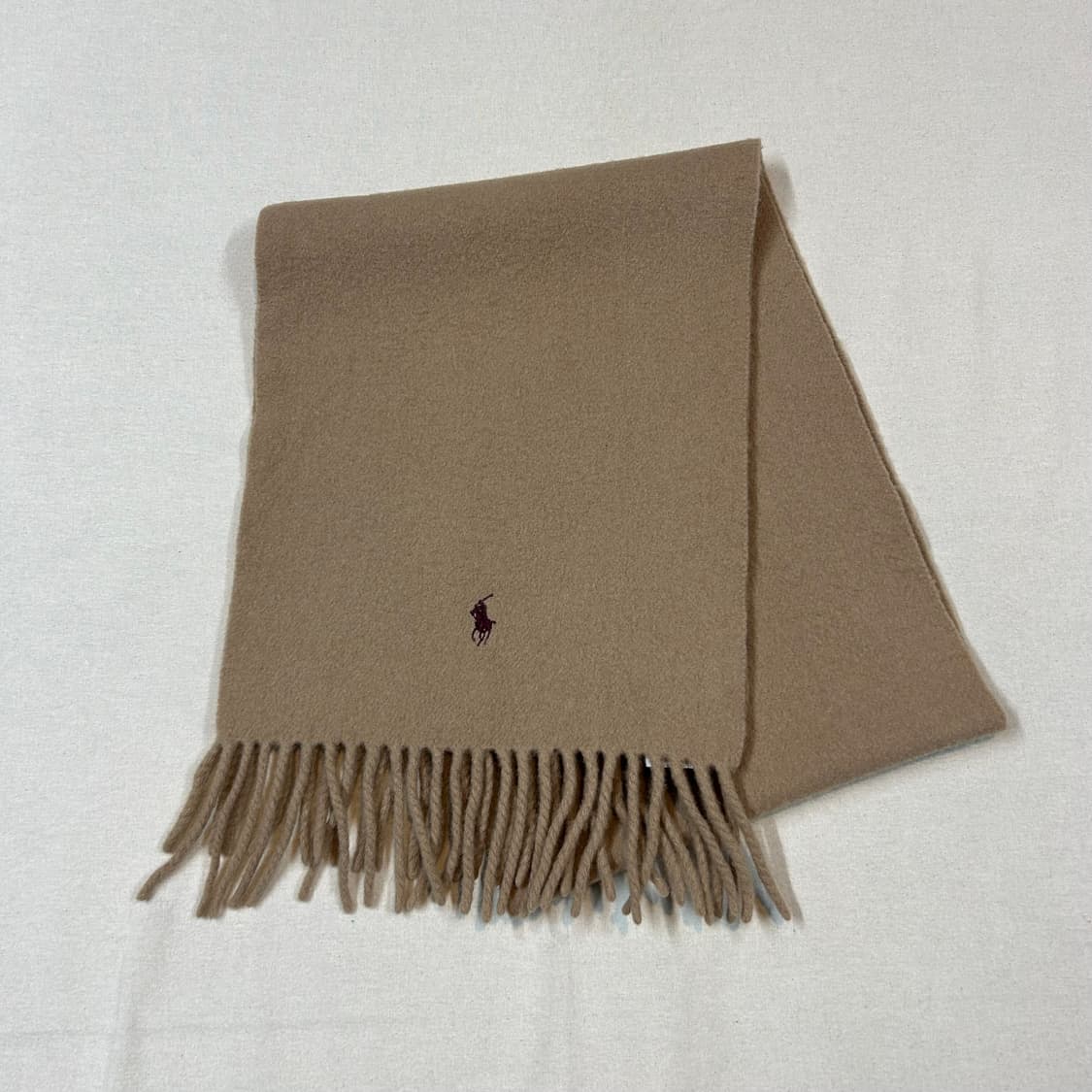 폴로 랄프로렌 울 머플러 목도리 Made in italy 상품이미지1