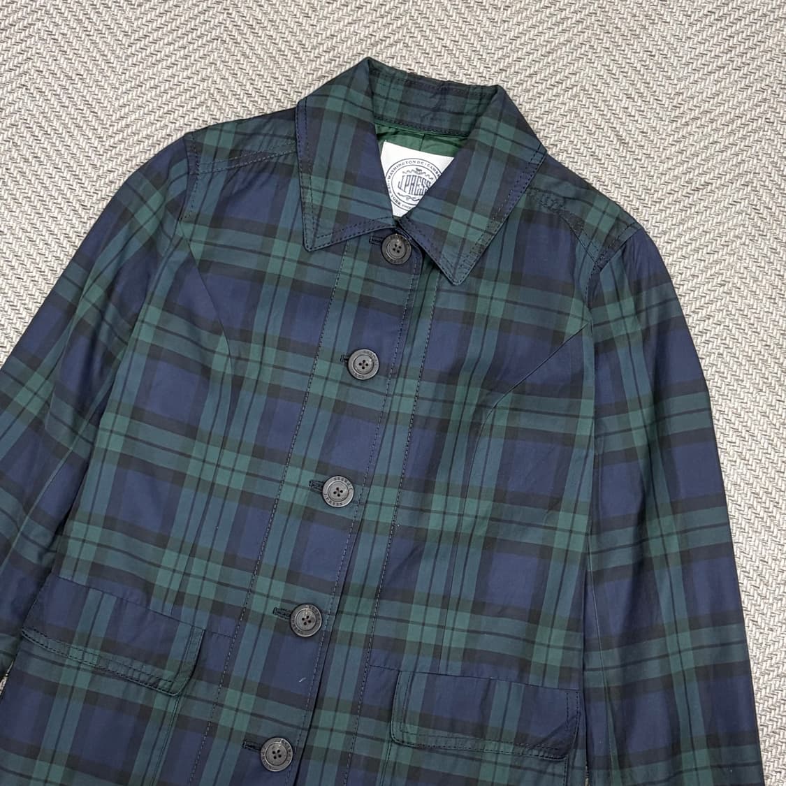 제이프레스 블랙와치 체크 자켓 v1021 상품이미지3