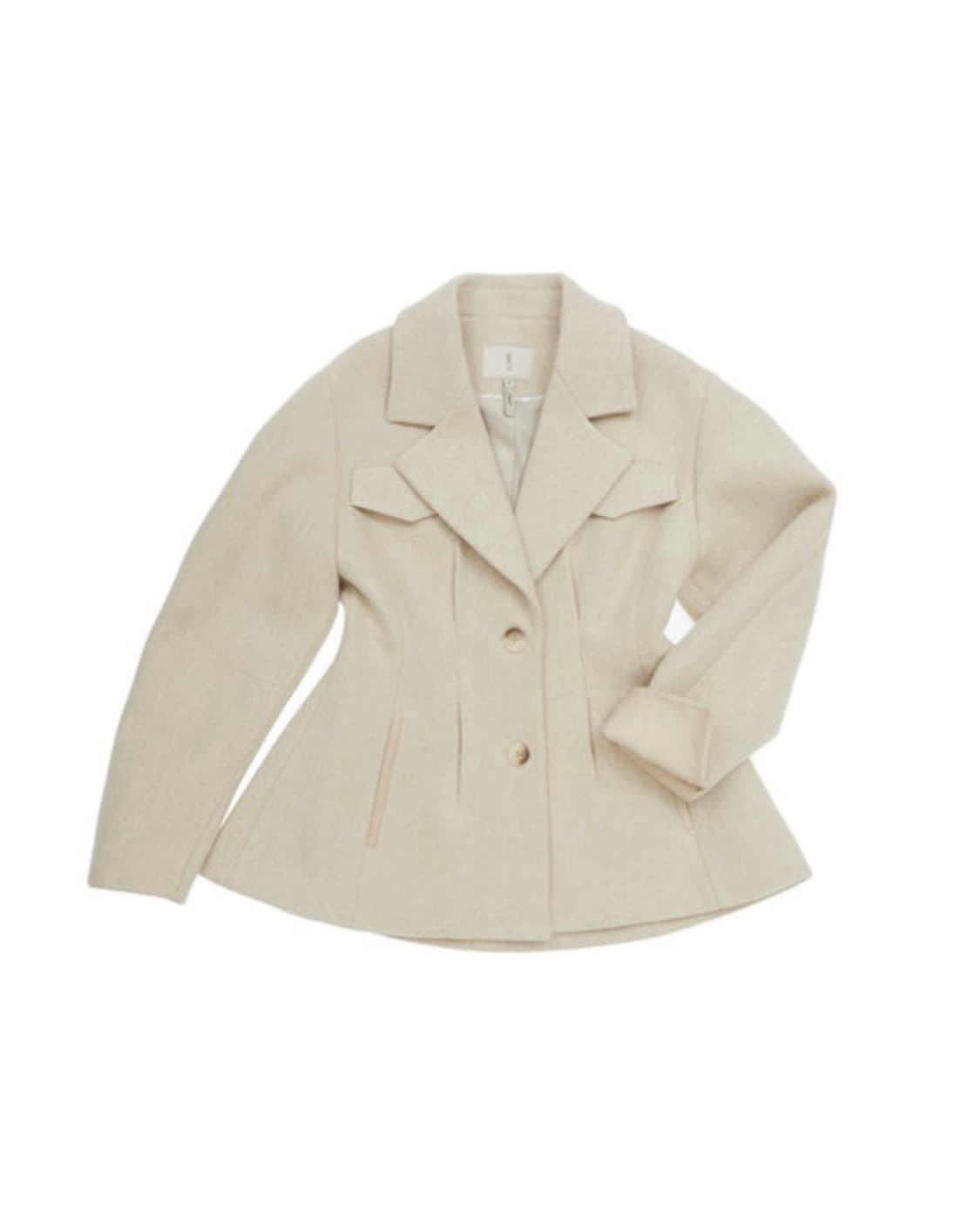 택O) 앤유 옥수 자켓 오트밀 [윤아, 문가영 착용] 상품이미지1