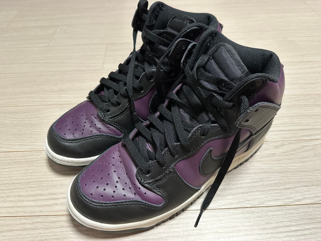 (270) 나이키 x 프라그먼트 덩크하이 블랙 베이징 상품이미지1