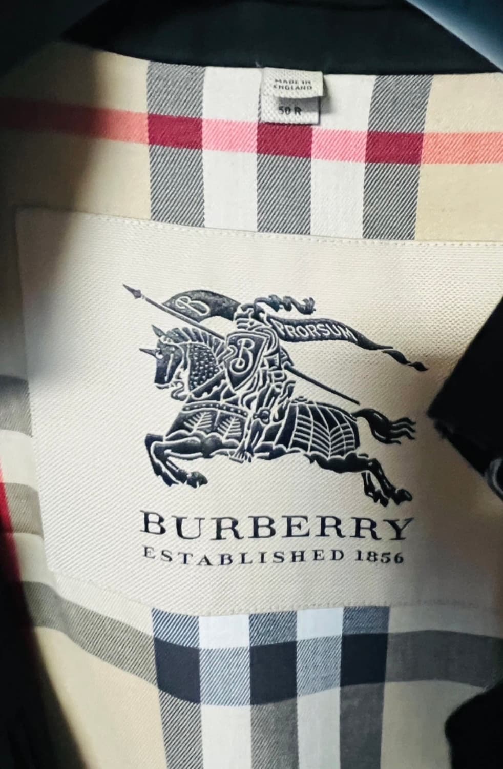 버버리 남성  코튼 싱글브레스티드 트렌치코트 100 상품이미지4