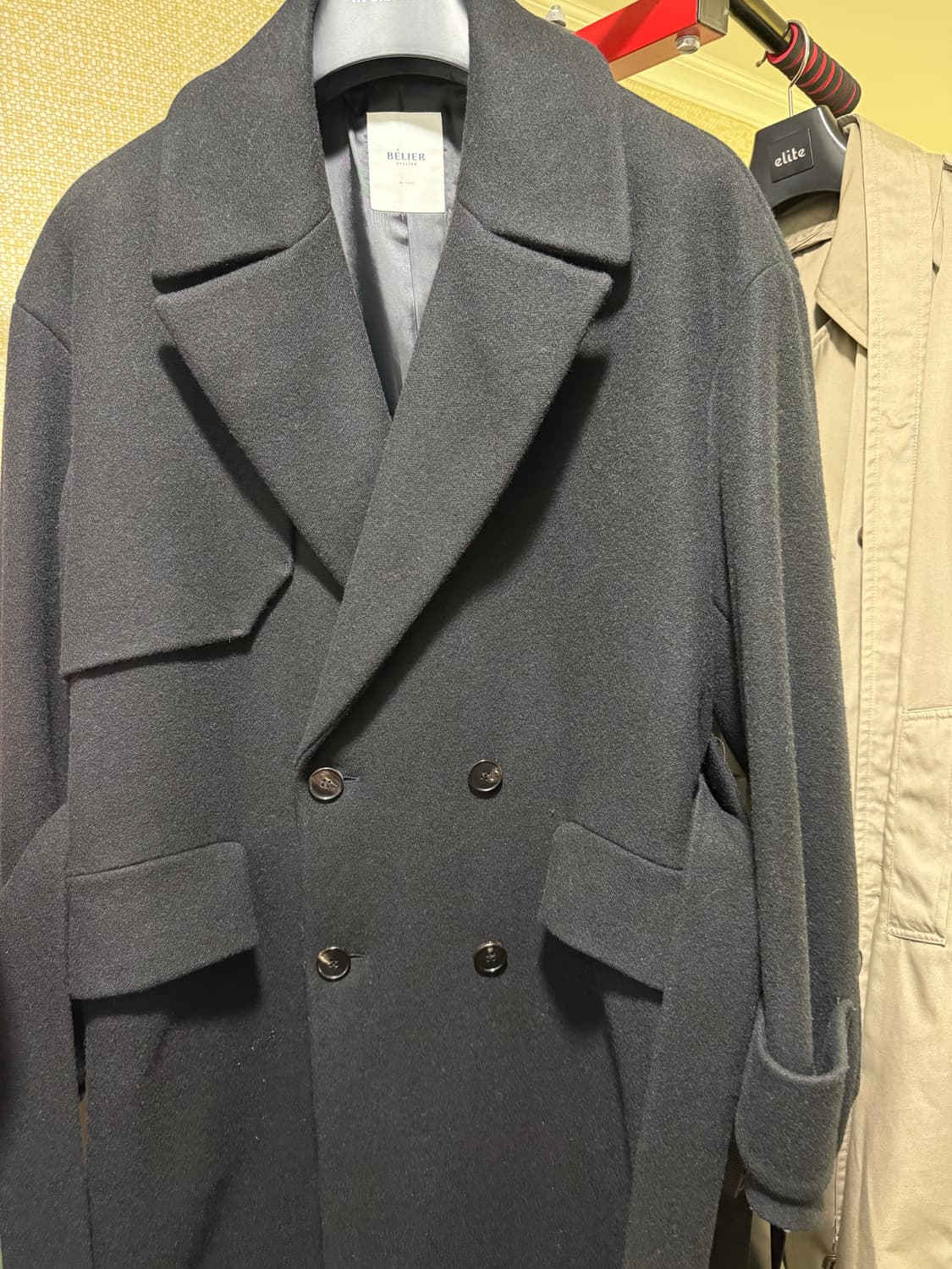 벨리에 울 트렌치코트 상품이미지4