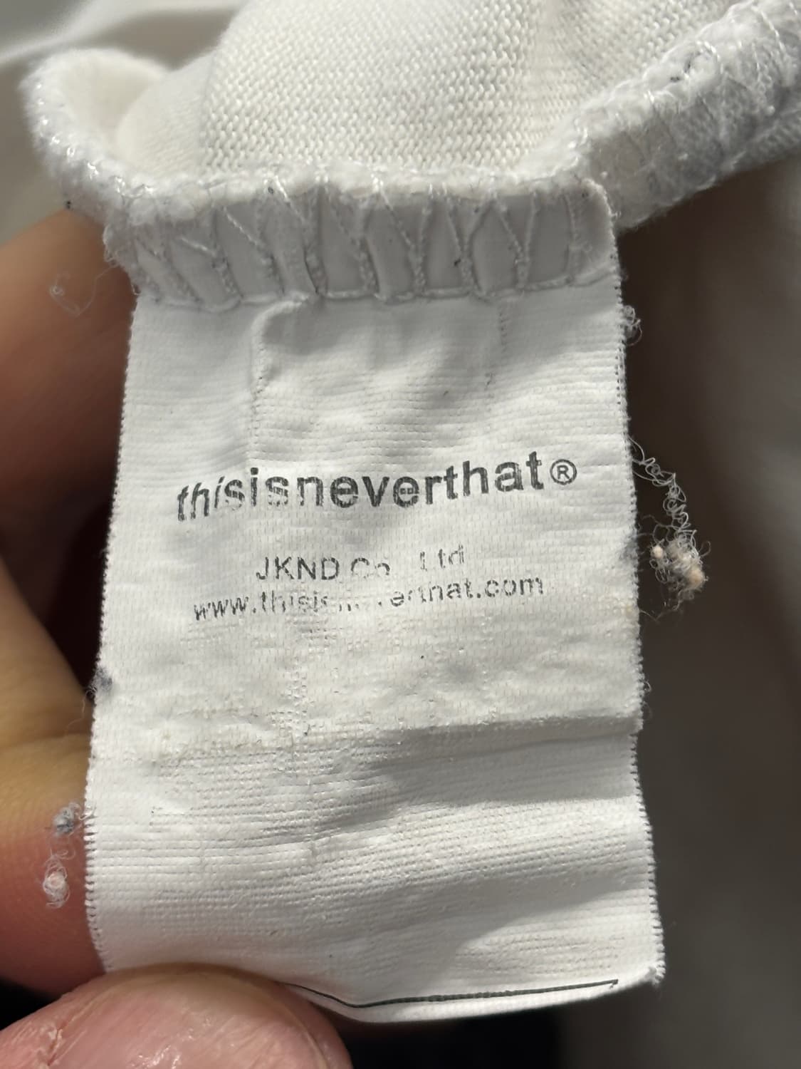 디스이즈네버댓 로고 반팔 티셔츠 L 상품이미지5