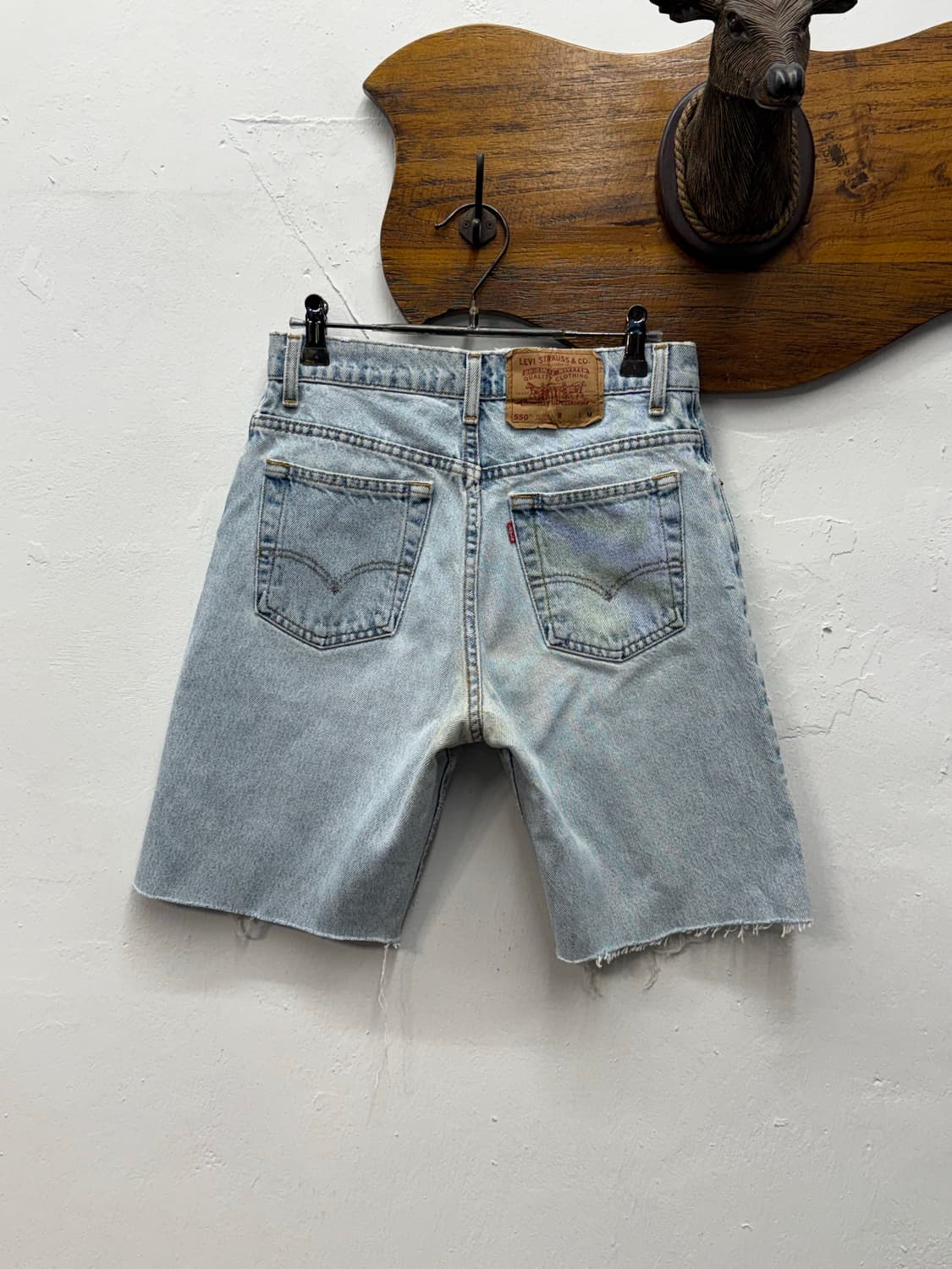 90s USA Levi’s 550 Denim Shorts 상품이미지1