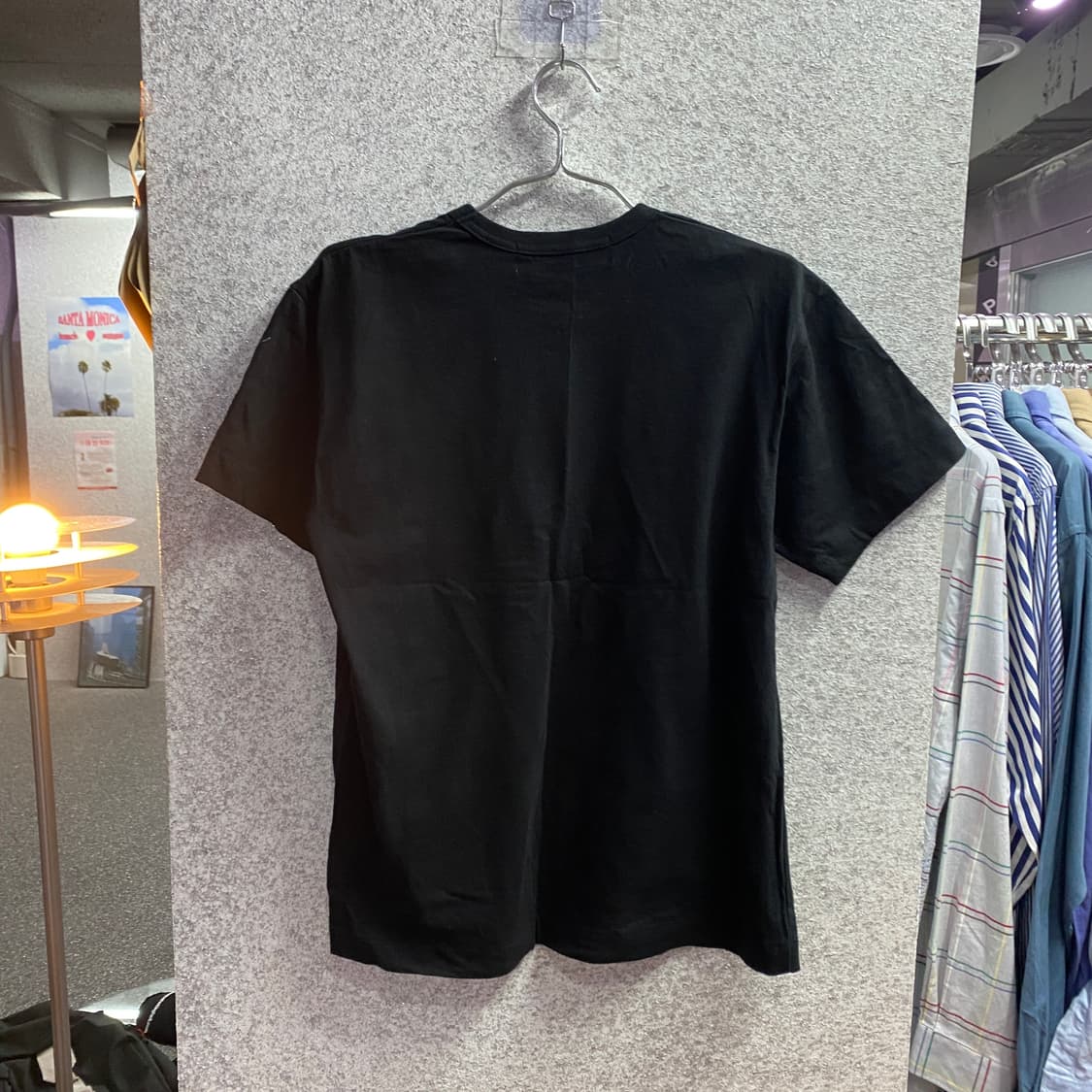 꼼데가르송 블랙 인버티드 하트로고 반팔 B4691 상품이미지4