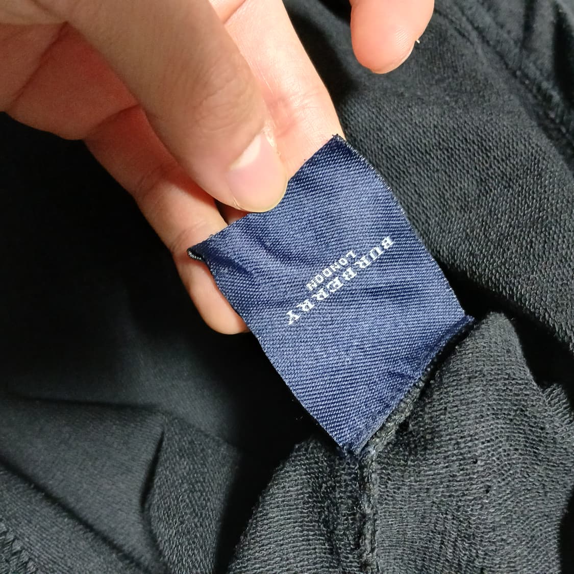 Burberry 버버리 빈티지 카라 스웨이드 포인트 체크 상품이미지10