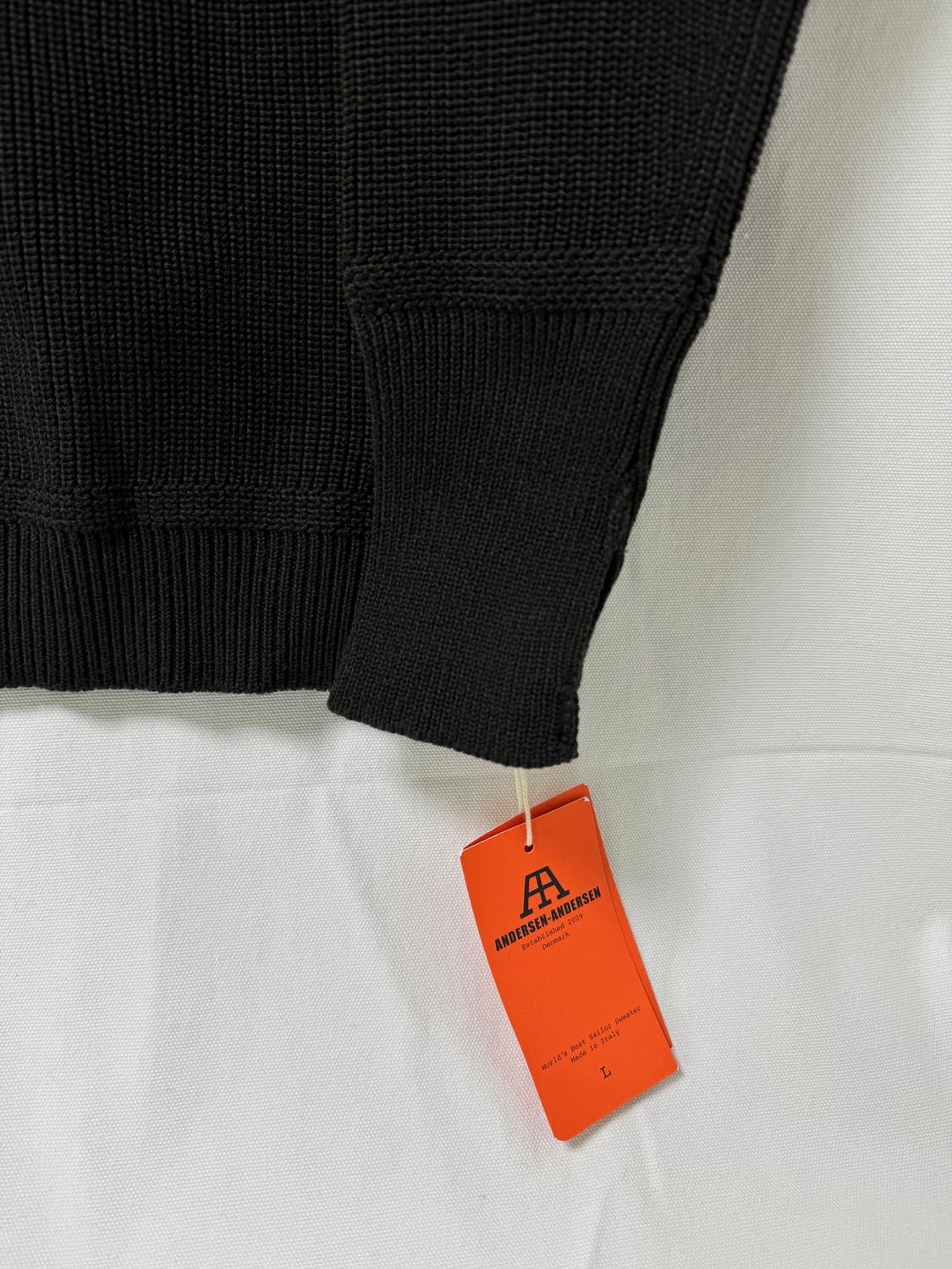 안데르센안데르센 세일러 터틀넥 니트 L 상품이미지3