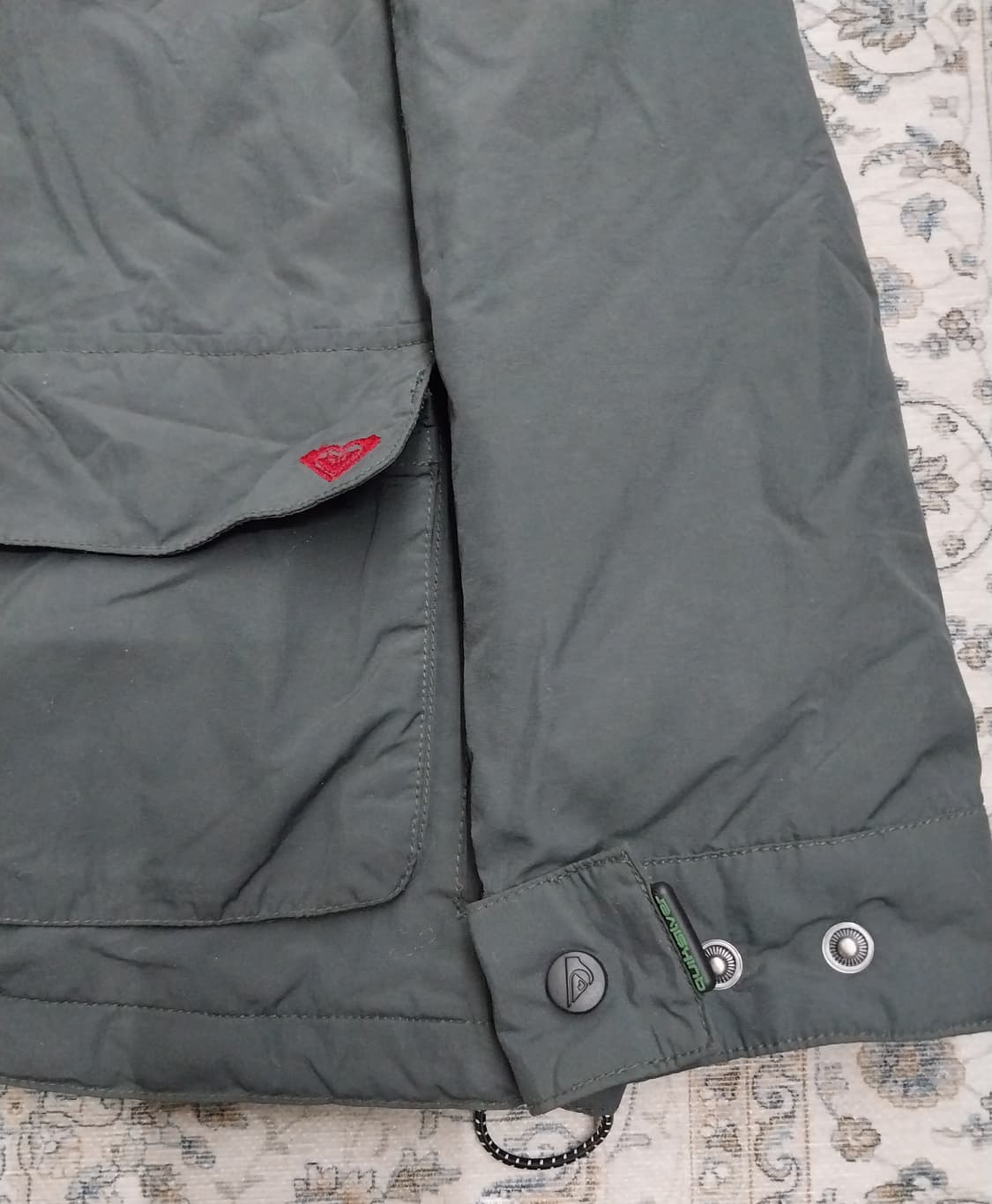 퀵실버 후드 포켓 자켓 90  (사이즈크게나옴 ) (후드분리됨) 상품이미지4