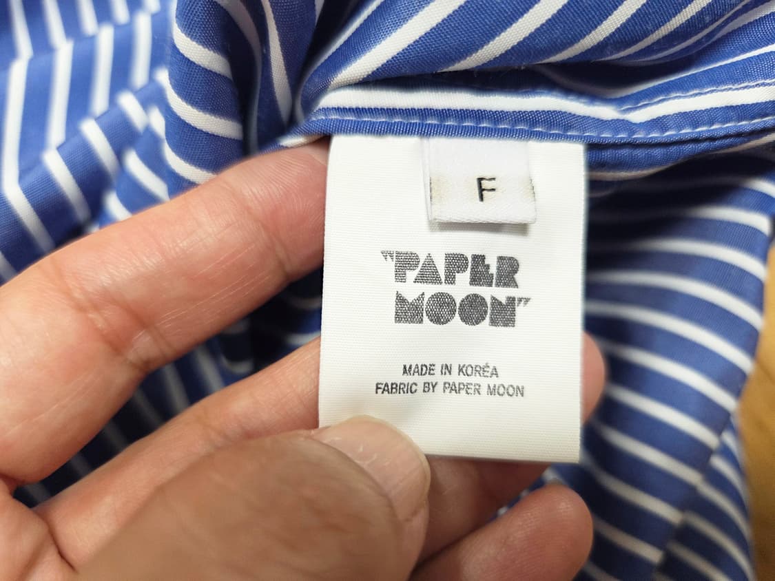 페이퍼문(PAPERMOON) 스트라이프 포플린셔츠 프리사이즈 상품이미지9