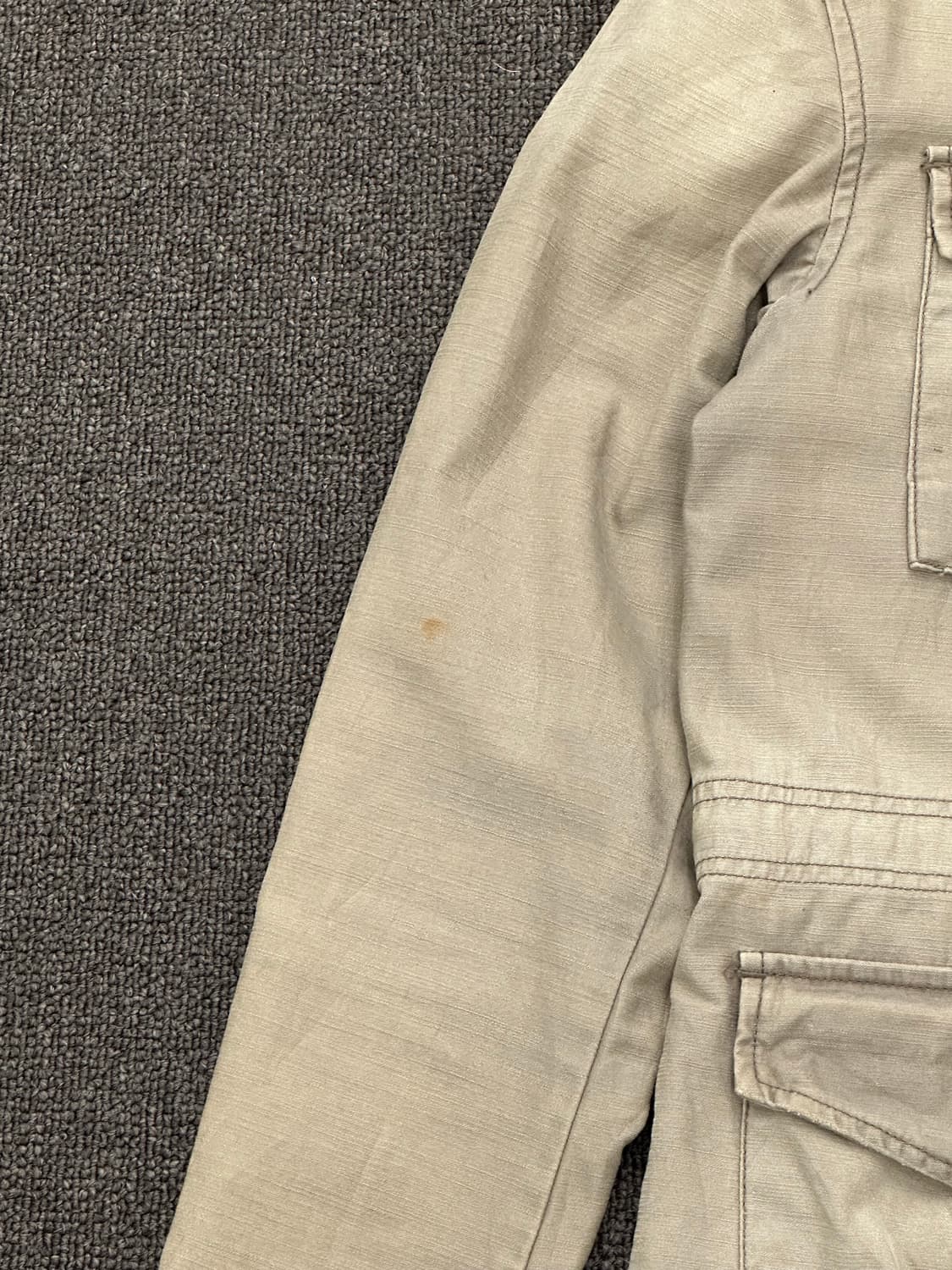 38)Japanese vintage 여성 퍼 후드 야상 자켓 상품이미지3