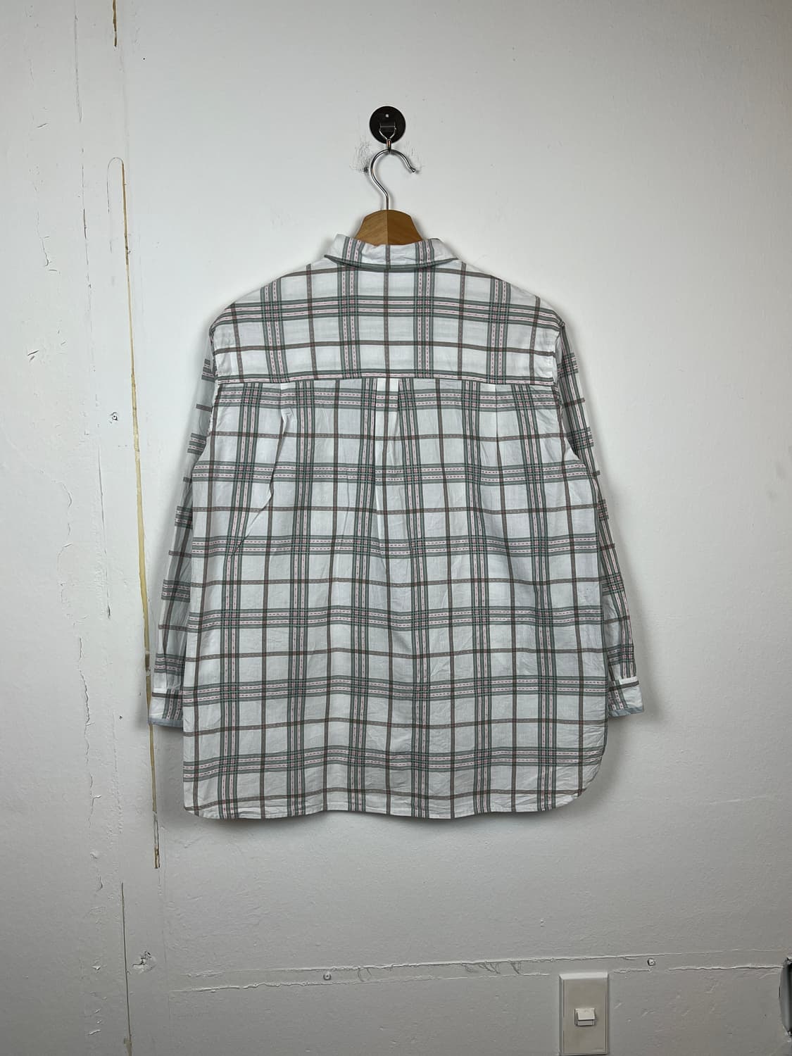 골든베어 체크 셔츠 M 상품이미지2