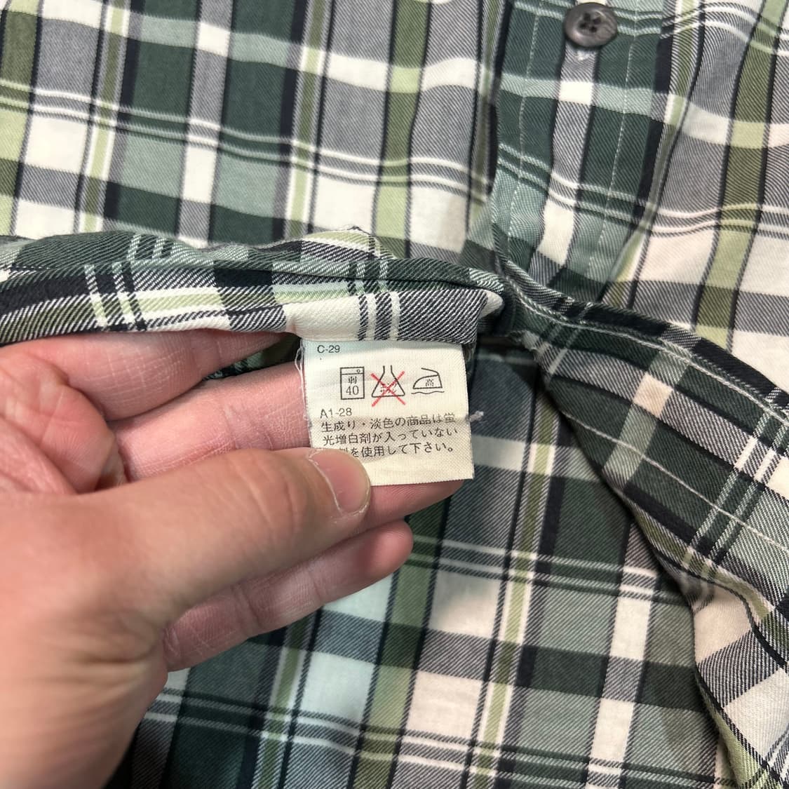 [L] 폴로 스포츠 포니로고 그린 체크셔츠 상품이미지4