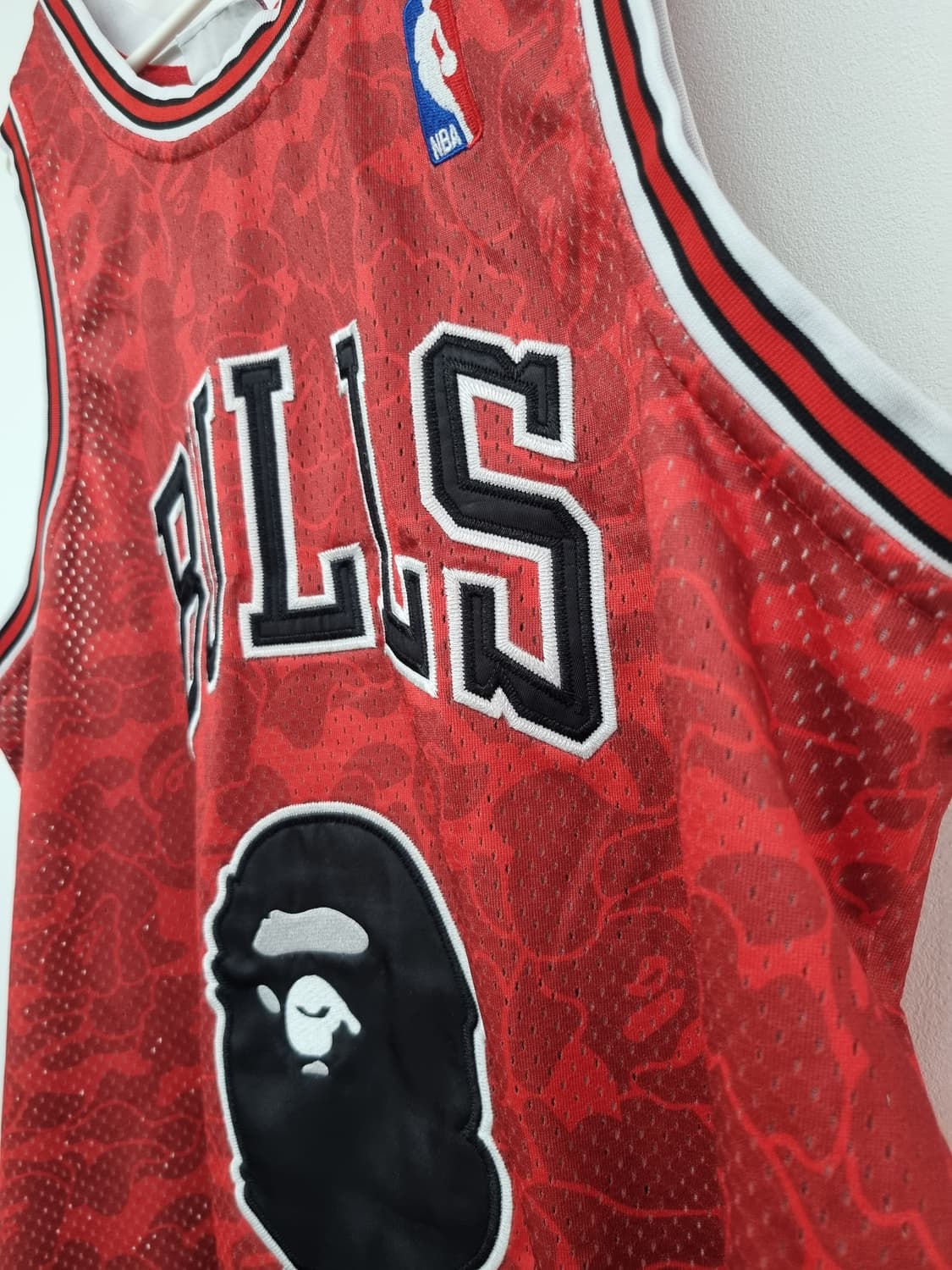 베이프x미첼앤네스 시카고 불스 nba 저지 상품이미지4