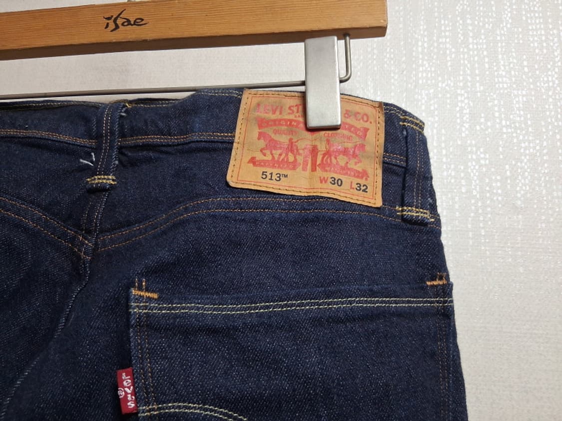 리바이스 513 진청 청바지 남성30
 상품이미지6