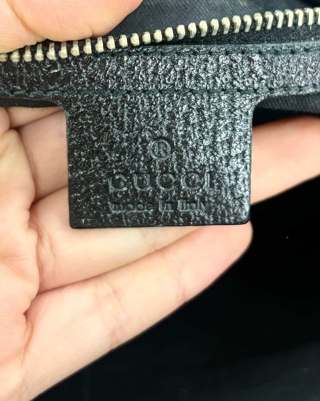 구찌 블랙 cc 캔버스 네일헤드 핸드백 상품이미지7