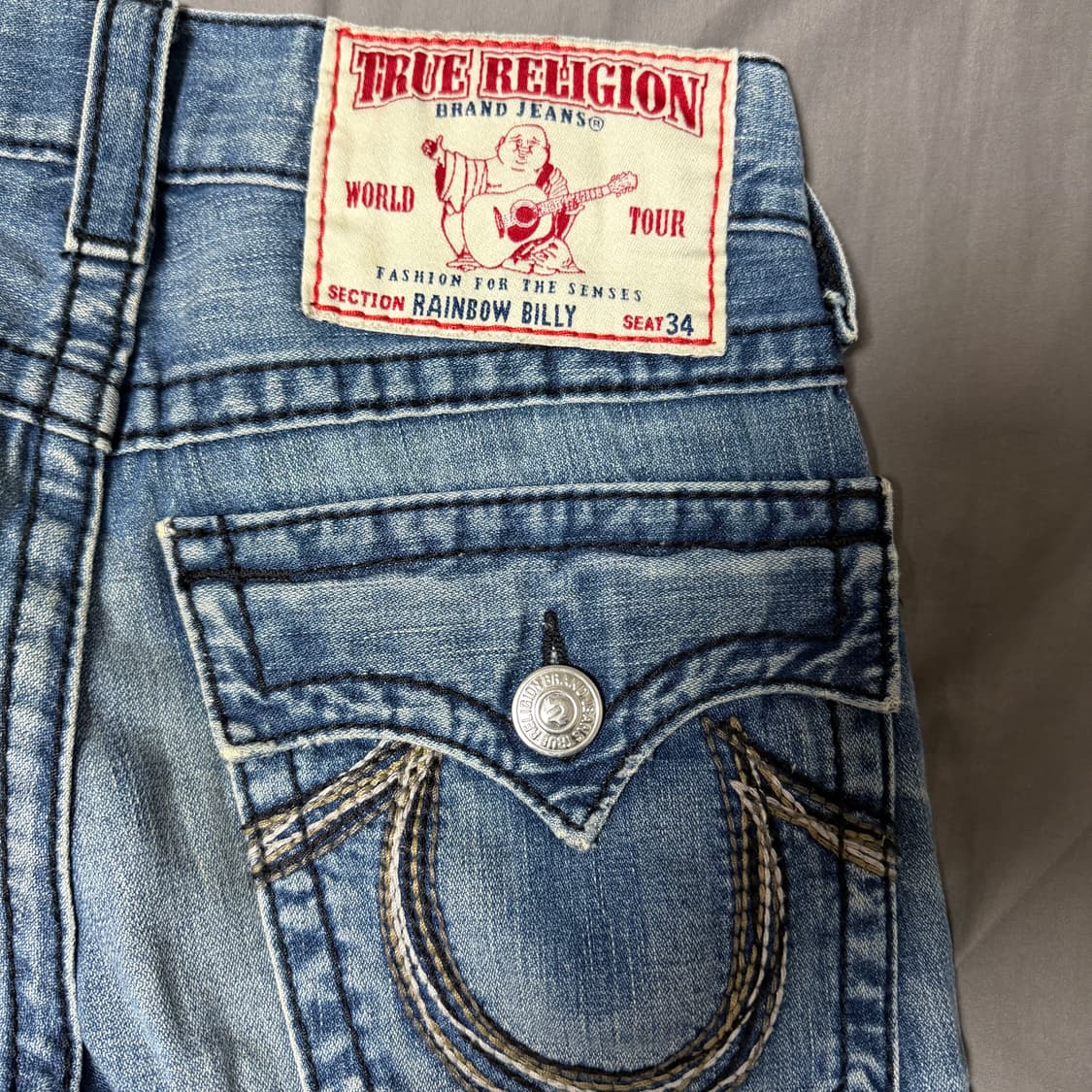 [28]트루릴리젼 레인보우빌리 청바지 상품이미지4