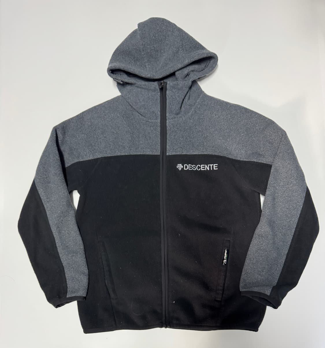 데상트 폴라텍 후리스 후드집업 M 상품이미지1