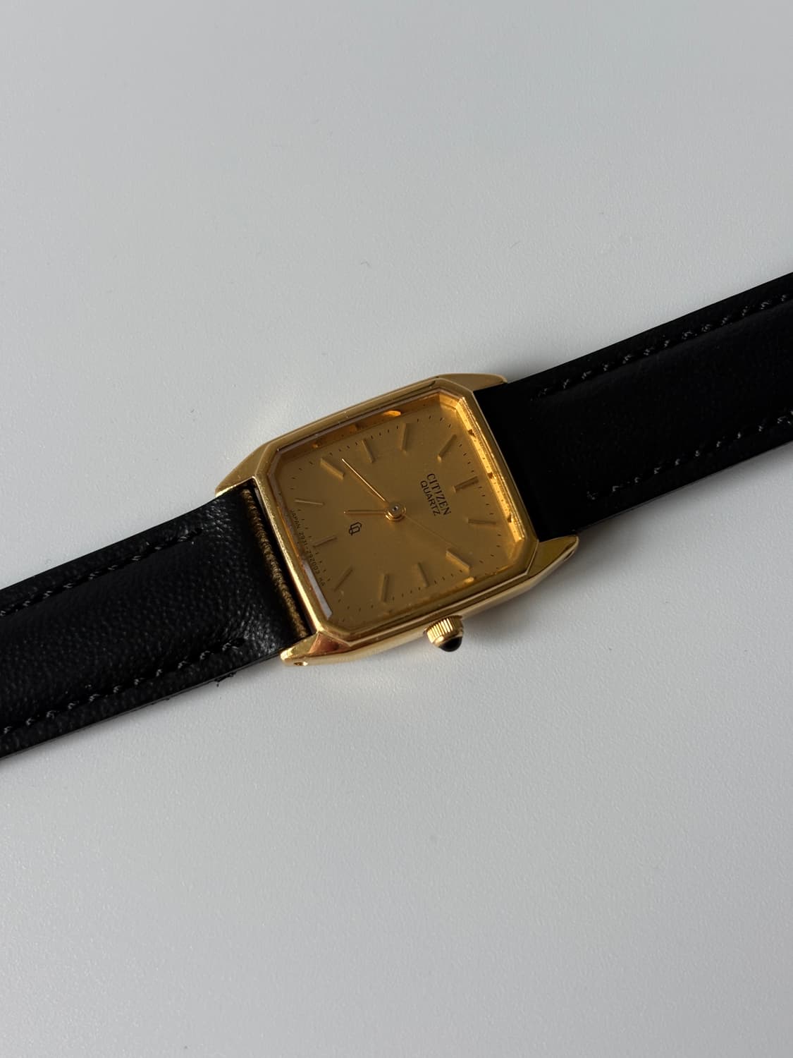 1980년대 CQ 빈티지시계 골드 스퀘어 쿼츠 여성  상품이미지5