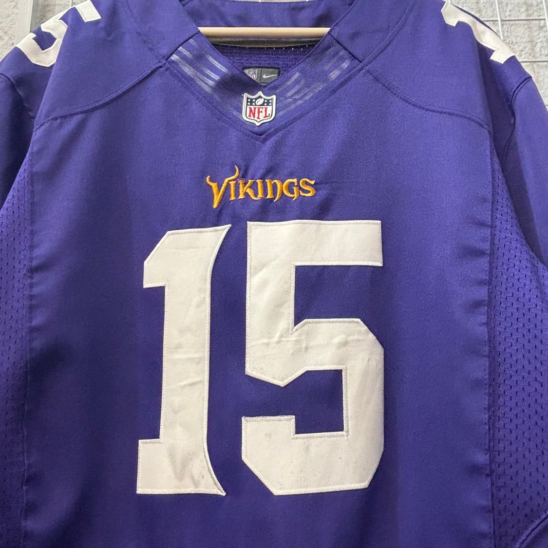 나이키 X NFL 미네소타 바이킹스 퍼플 유니폼 져지 L 상품이미지3