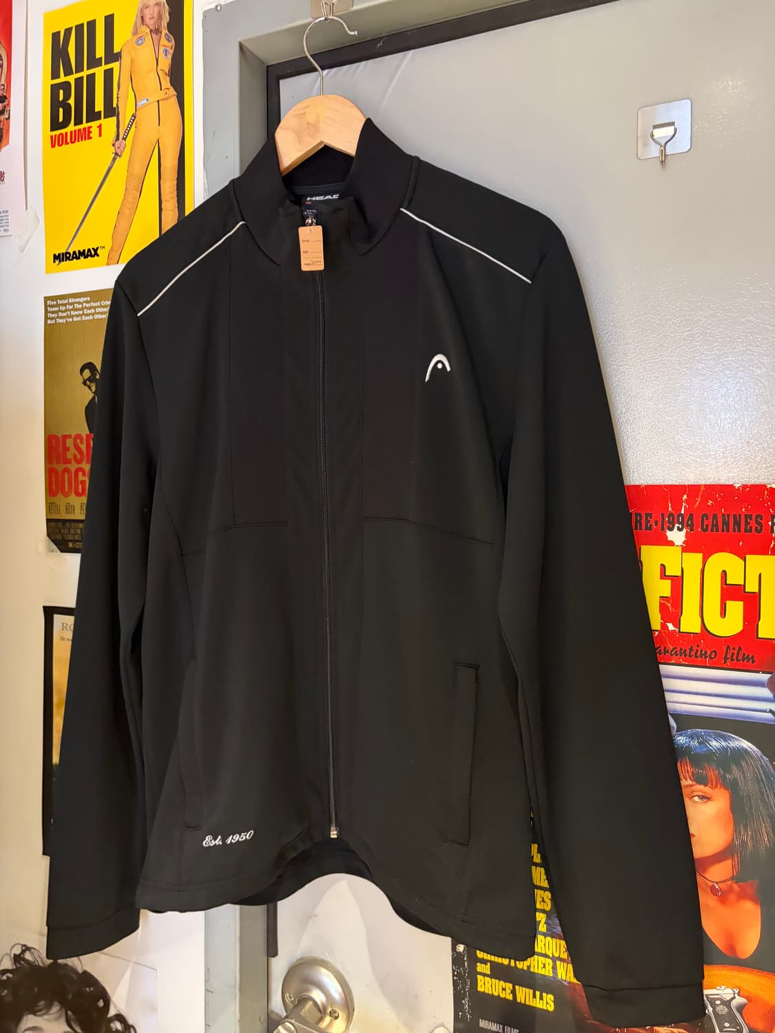 헤드 블랙 트랙집업 져지 상품이미지1