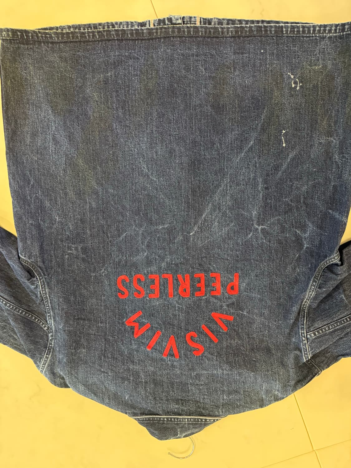 비즈빔 페인팅 데님자켓 상품이미지4